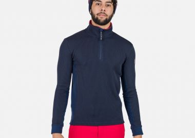 Rossignol Cieloalto Fleece Hz Navy Blue Sweatshirt - Rossignol - 