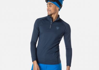 Rossignol Classique 12 Zip Navy TShirt - Rossignol - 