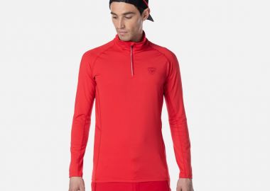 Rossignol Classique 12 Zip Tshirt red - Rossignol - 