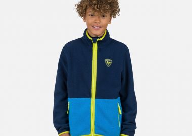 Rossignol Jr Alltrack Fleece Navy Blue Sweatshirt - Rossignol - 