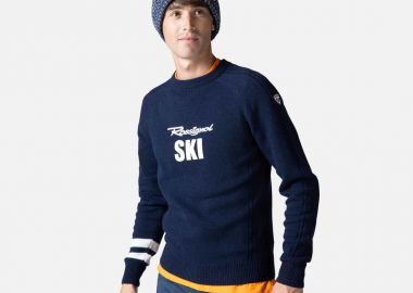 Rossignol Signature Rossignol Knit Navy Blue Sweater - Rossignol - 