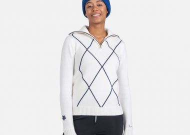 Rossignol W Jcc 12 Zip Sweater White - Rossignol - 