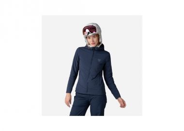 Rossignol W Opside Hoodie Jkt Navy Blue - Rossignol - 