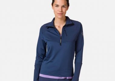 Rossignol W Skpr 12 Zip Sweatshirt Navy Blue - Rossignol - 