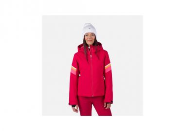 Rossignol W Strawpile Jkt Jacket Red - Rossignol - 