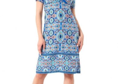 ΡΟΥΑ ΕΘΝΙΚ ΦΟΡΕΜΑ ΜΕ ΚΡΟΥΑΖΕ ΜΠΟΥΣΤΟ - Anna Raxevsky - 