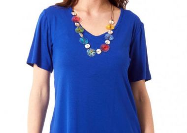 ΡΟΥΑ ΜΠΛΟΥΖΑ ΛΑΙΜΟΚΟΨΗ - Anna Raxevsky - 