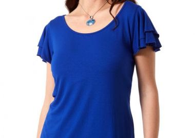 ΡΟΥΑ ΜΠΛΟΥΖΑ ΜΕ ΒΟΛΑΝ ΣΤΑ ΜΑΝΙΚΙΑ - Anna Raxevsky - 