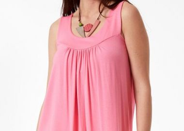 ΡΟΖ ΑΜΑΝΙΚΟ ΤΟΠ ΜΕ ΣΟΥΡΑ - Anna Raxevsky - 