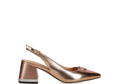 Ροζ χρυσή γόβα - LAURA BIAGIOTTI - 