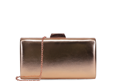 Ροζ χρυσό clutch τσαντάκι - MIGATO - 