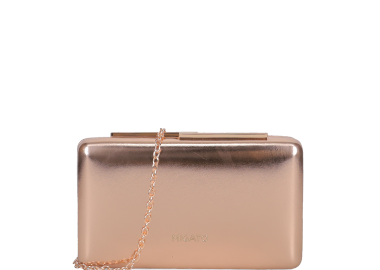 Ροζ χρυσό clutch τσαντάκι - MIGATO - 