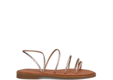 Ροζ χρυσό multistrap σανδάλι - MIGATO - 