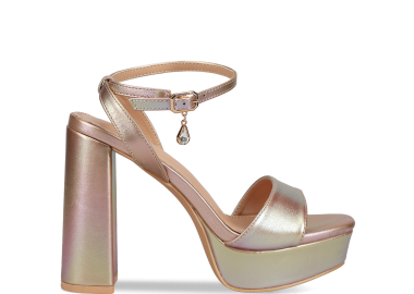 Ροζ χρυσό πέδιλο - MIGATO - 
