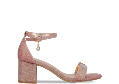 Ροζ χρυσό πέδιλο - MIGATO - 