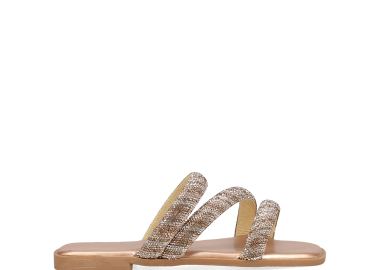 Ροζ χρυσό σανδάλι - MIGATO ISLAND - 