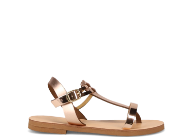 Ροζ χρυσό σανδάλι - MIGATO - 