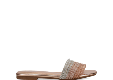 Ροζ χρυσό σανδάλι - MIGATO - 