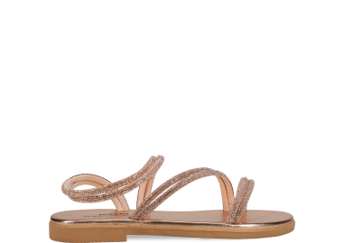 Ροζ χρυσό σανδάλι - MIGATO ISLAND - 
