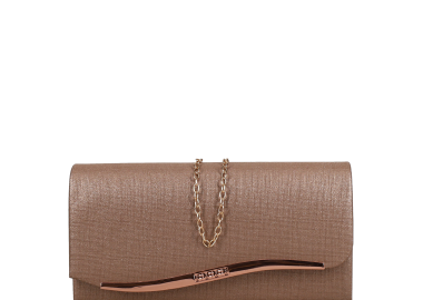 Ροζ χρυσό τσαντάκι φάκελος - MIGATO - 