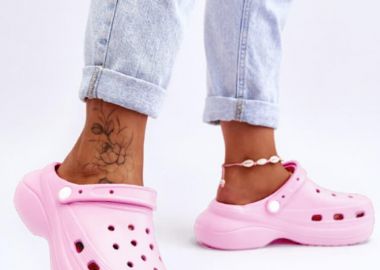 ΡΟΖ CLOGS - CORONA - sense-shop - 