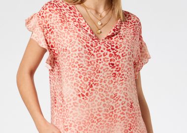 ΡΟΖ ΛΕΟΠΑΡ ΜΠΛΟΥΖΑ ΜΕ ΒΟΛΑΝ - Anna Raxevsky - 