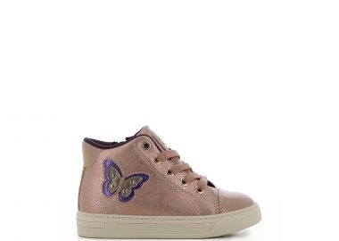 Ροζ παιδικό μποτάκι sneaker - SJ - 