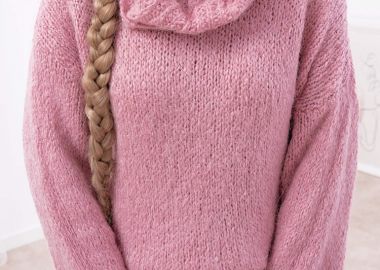 ΡΟΖ ΠΛΕΚΤΗ ΜΠΛΟΥΖΑ- LOUIS - sense-shop - 