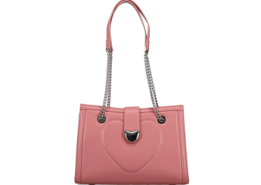 Ροζ τσάντα ώμου - LOVE TO LOVE by GAI MATTIOLO - 