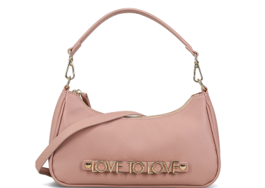 Ροζ τσάντα ώμου - LOVE TO LOVE by GAI MATTIOLO - 