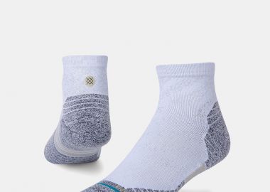 RUN QUARTER SOCKS ΑΣΠΡΟ - STANCE - 