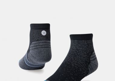 RUN QUARTER SOCKS ΜΑΥΡΟ - STANCE - 