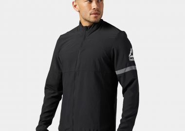 RUNNING WOVEN JACKET ΜΑΥΡΟ - REEBOK SPORT - 