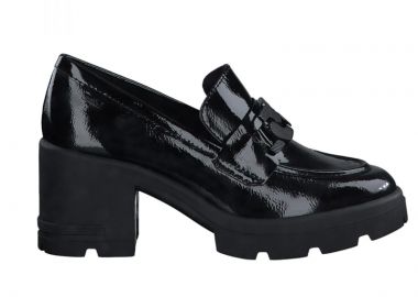 S.OLIVER LOAFER 5-24401-31 018 BLACK PATENT - S.OLIVER - 