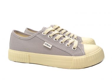 S.OLIVER SNEAKER 5-23620-28 210 ΑΝΟΙΧΤΟ ΓΚΡΙ - S.OLIVER - 