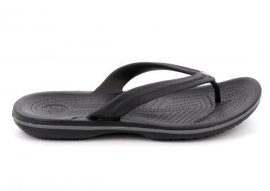 Σαγιονάρα Crocs Crocband Flip Ανατομική Χρώματος Μαύρο 11033-0DD - CROCS - 