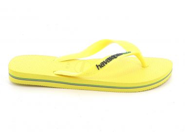 Σαγιονάρα Havaianas Brasil Χρώματος Κίτρινο 4149370-8809 - HAVAIANAS - 