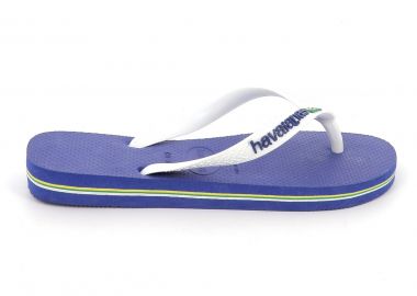 Σαγιονάρα Havaianas Brasil Logo Χρώματος Μπλε 4110850-2711 - HAVAIANAS - 