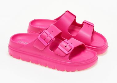 Σαγιονάρες δίσολες με δύο τοκάδες - Φούξια - Issue - 