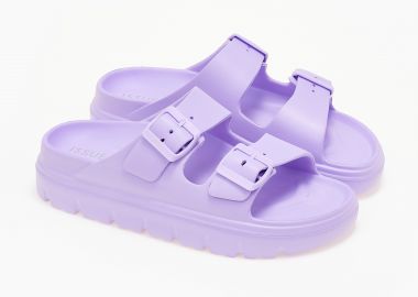 Σαγιονάρες δίσολες με δύο τοκάδες - Λιλά - Issue - 