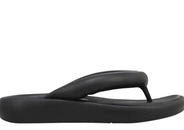 Σαγιονάρες Fitflop Iqushion Wrapped HF5-001-BLACK Γυναικείο - Fitflop - 