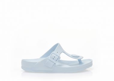 Σαγιονάρες γαλάζιες λάστιχο με ρυθμιζόμενο λουράκι ΓΑΛΑΖΙΟ - Tsoukalas - 