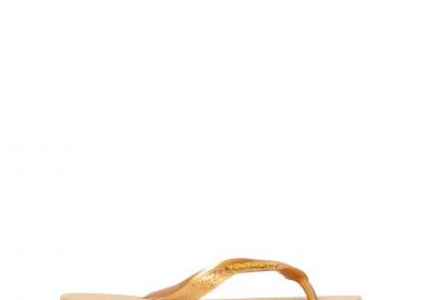 Σαγιονάρες γυναικείες Havaianas Χρυσό 4127244-0570 Havaianas Top Logo Metallic 262 - Havaianas - 