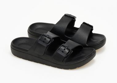 Σαγιονάρες με δυο τόκες - Μαύρο - Issue - 