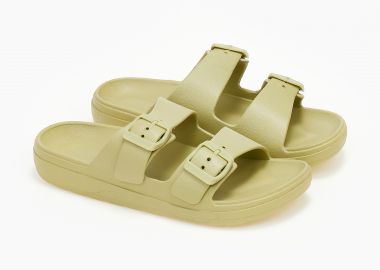 Σαγιονάρες με δυο τόκες - Πράσινο - Issue - 