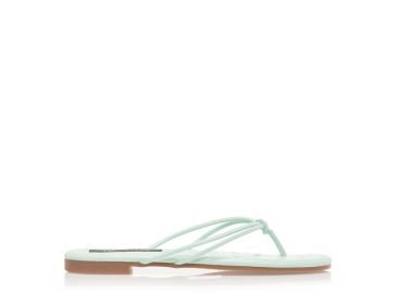 Σαγιονάρες πράσινες δερματίνη με διπλό λουράκι ΒΕΡΑΜΑΝ - Tsoukalas - 