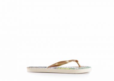 Σαγιονάρες θαλάσσης χρυσές με λουλούδια ΧΡΥΣΟ - Tsoukalas - 