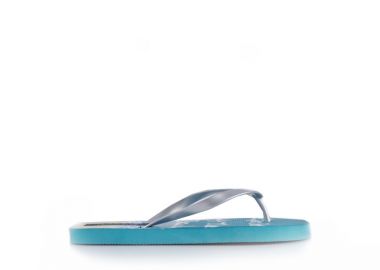 Σαγιονάρες θαλάσσης μπλε με ασημί λουράκια ΜΠΛΕ - Tsoukalas - 