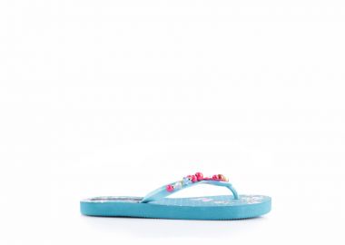 Σαγιονάρες θαλάσσης μπλε με χάντρες ΜΠΛΕ - Tsoukalas - 