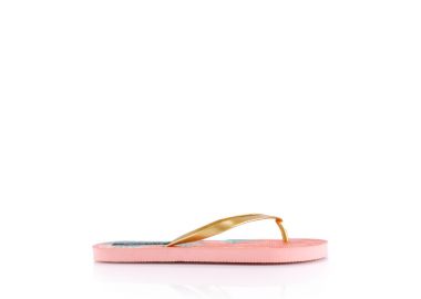 Σαγιονάρες θαλάσσης πορτοκαλί με λουλούδια ΠΟΡΤΟΚΑΛΙ - Tsoukalas - 